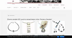 Desktop Screenshot of flamencosieraden.nl